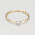 Bague "Fivia" D 0,02/1 - Or Jaune 375/1000