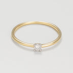 Bague "Fivia" D 0,02/1 - Or Jaune 375/1000