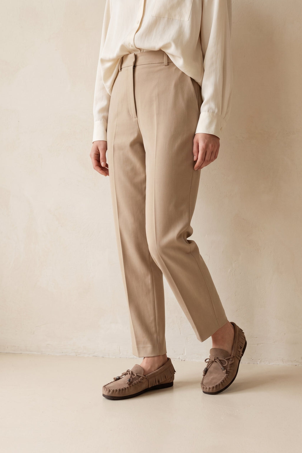 Mokassins Binita – Taupe