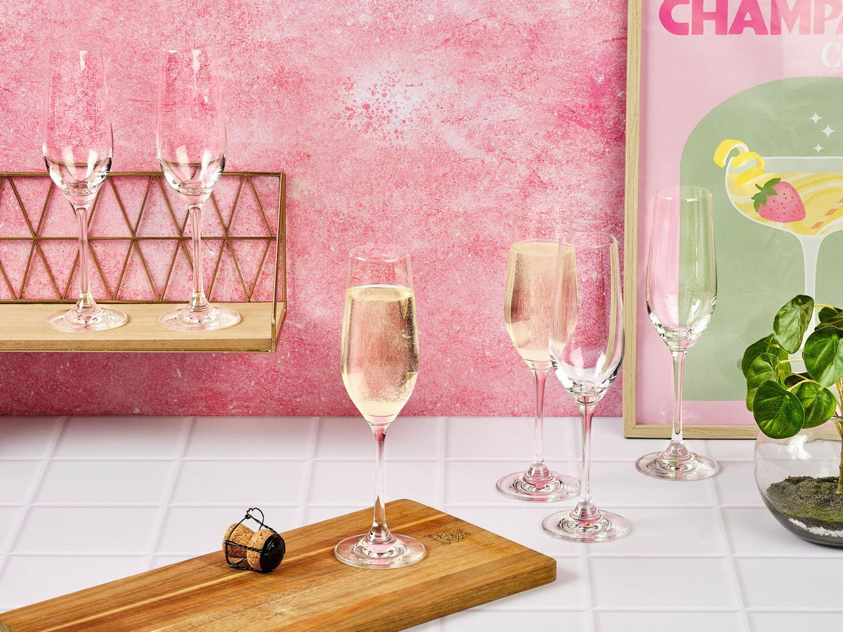 Nude - 6 Champagneglas - Lagom