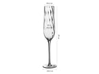 Nude - 6 Champagneglas - Sten