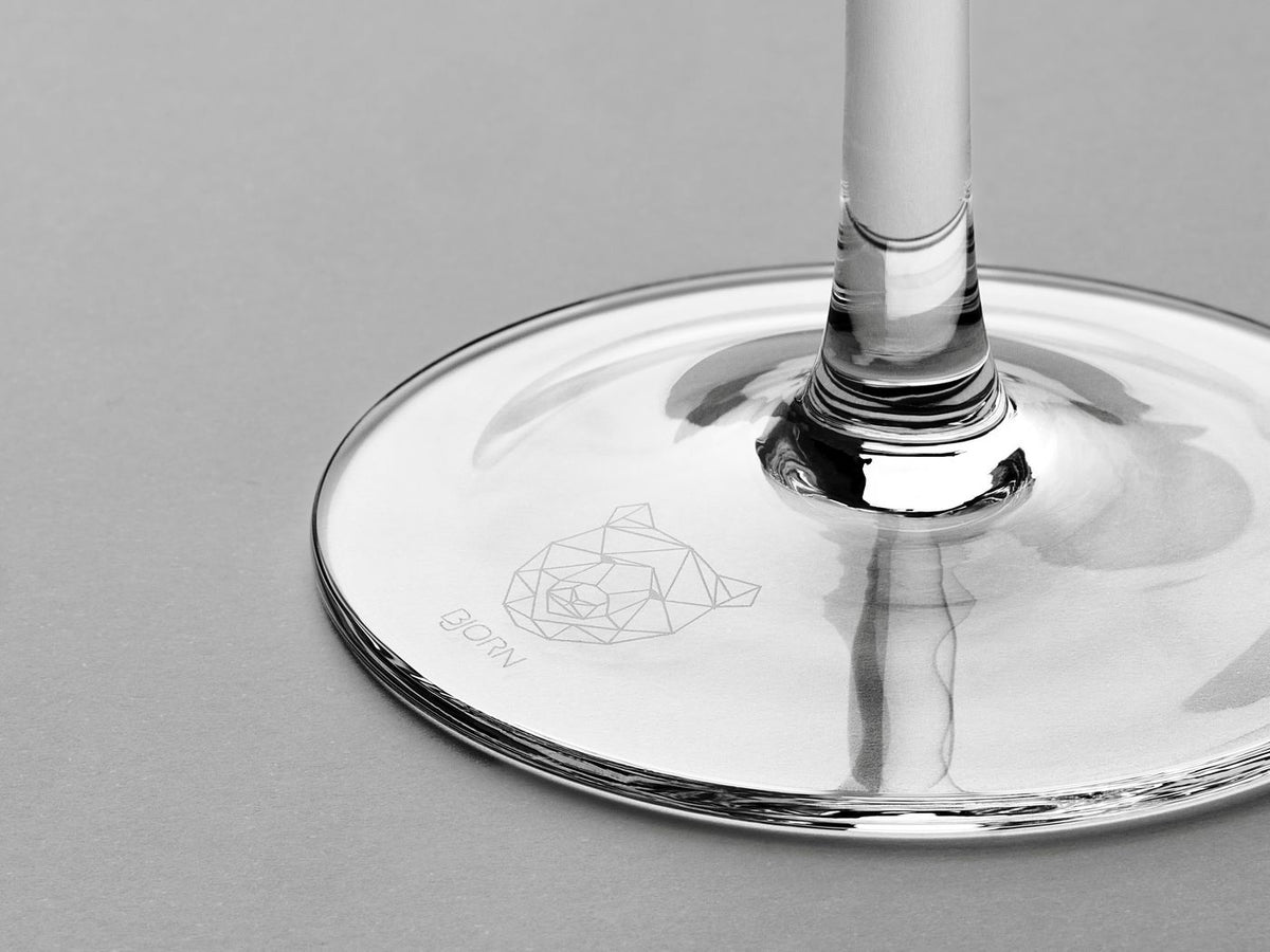 Nude - 6 Champagneglas - Sten