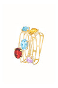 “Eclat De Couleurs” ring T0.93/2 + Am0.30/1 + G0.55/1 + C0.50/1