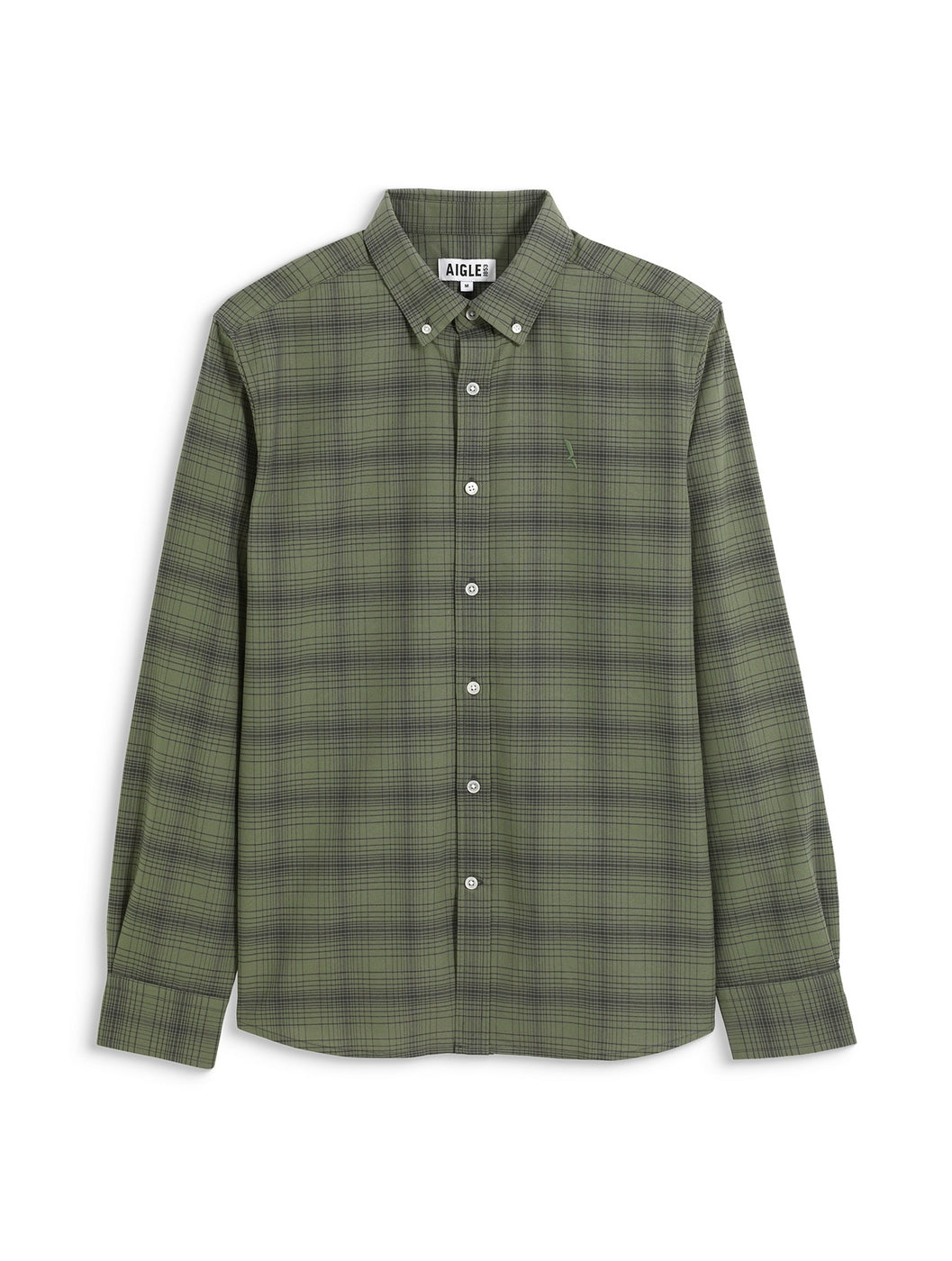 Chemise Manches Longues - Sage Green Ch2 - Homme