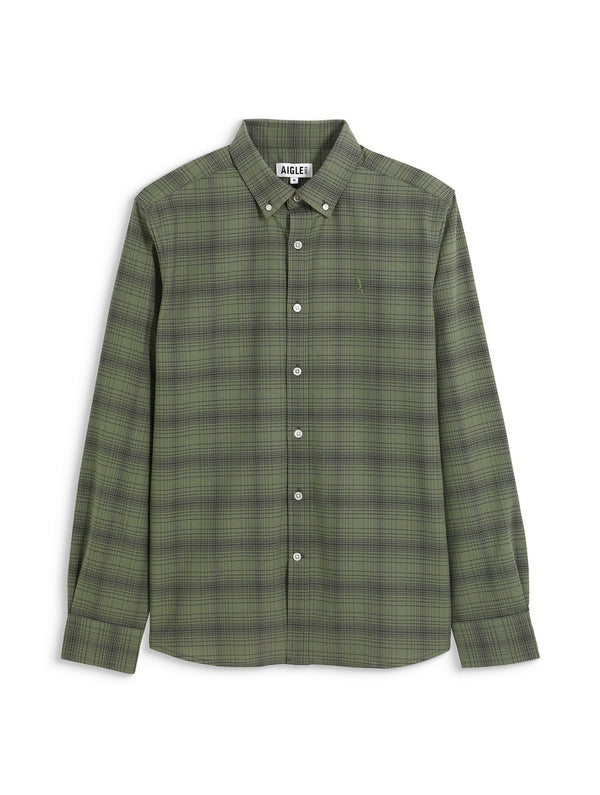 Langærmet Skjorte - Sage Green Ch2 - Mænd