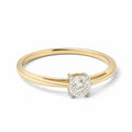 Bague Solitaire "Evidence" D0,3/1