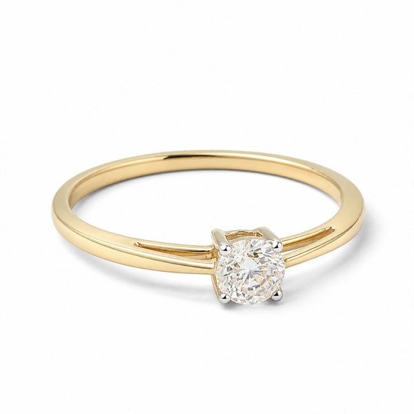 Bague Solitaire "Evidence" D0,3/1