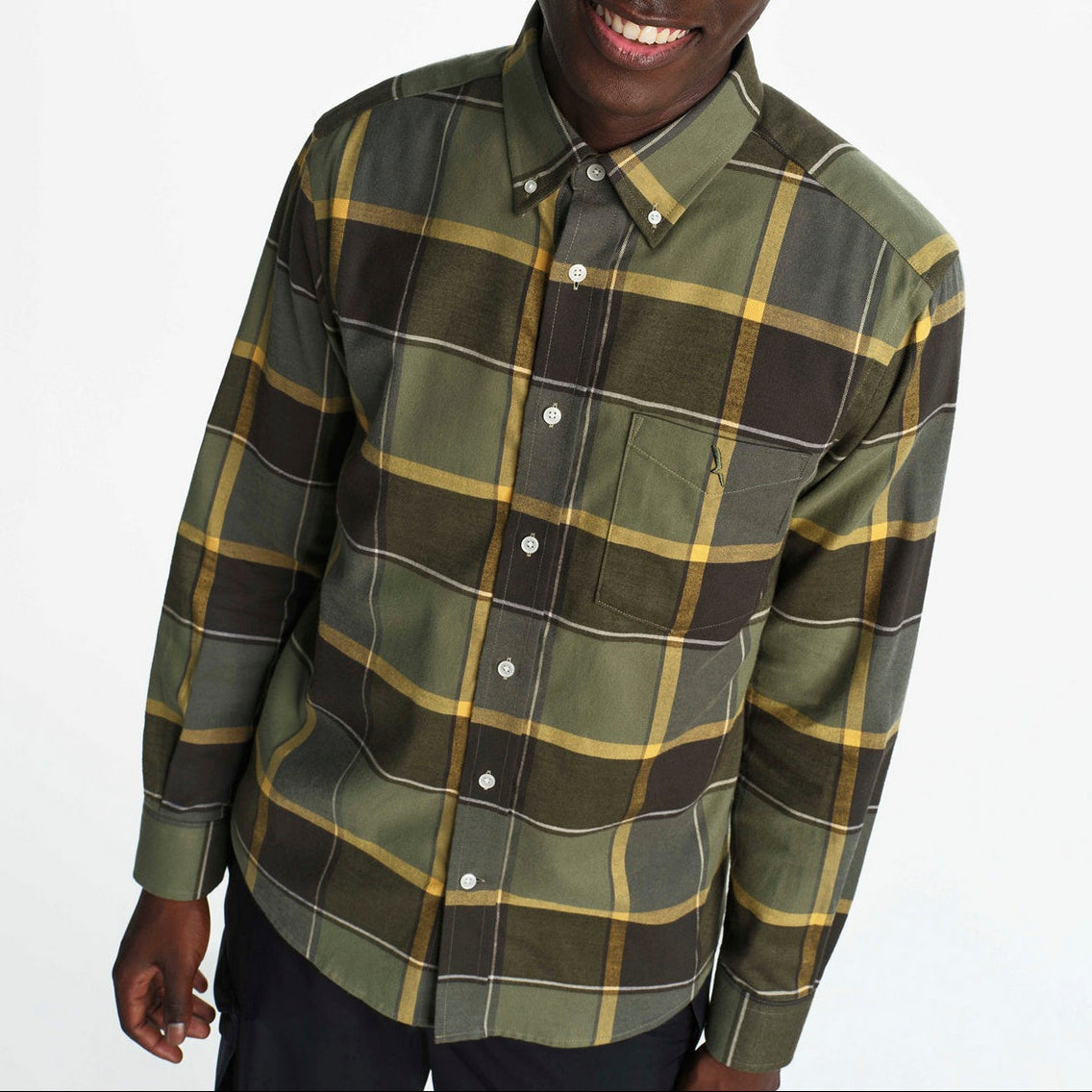Long-Sleeved Shirt - Sage Green Ch3 - Men