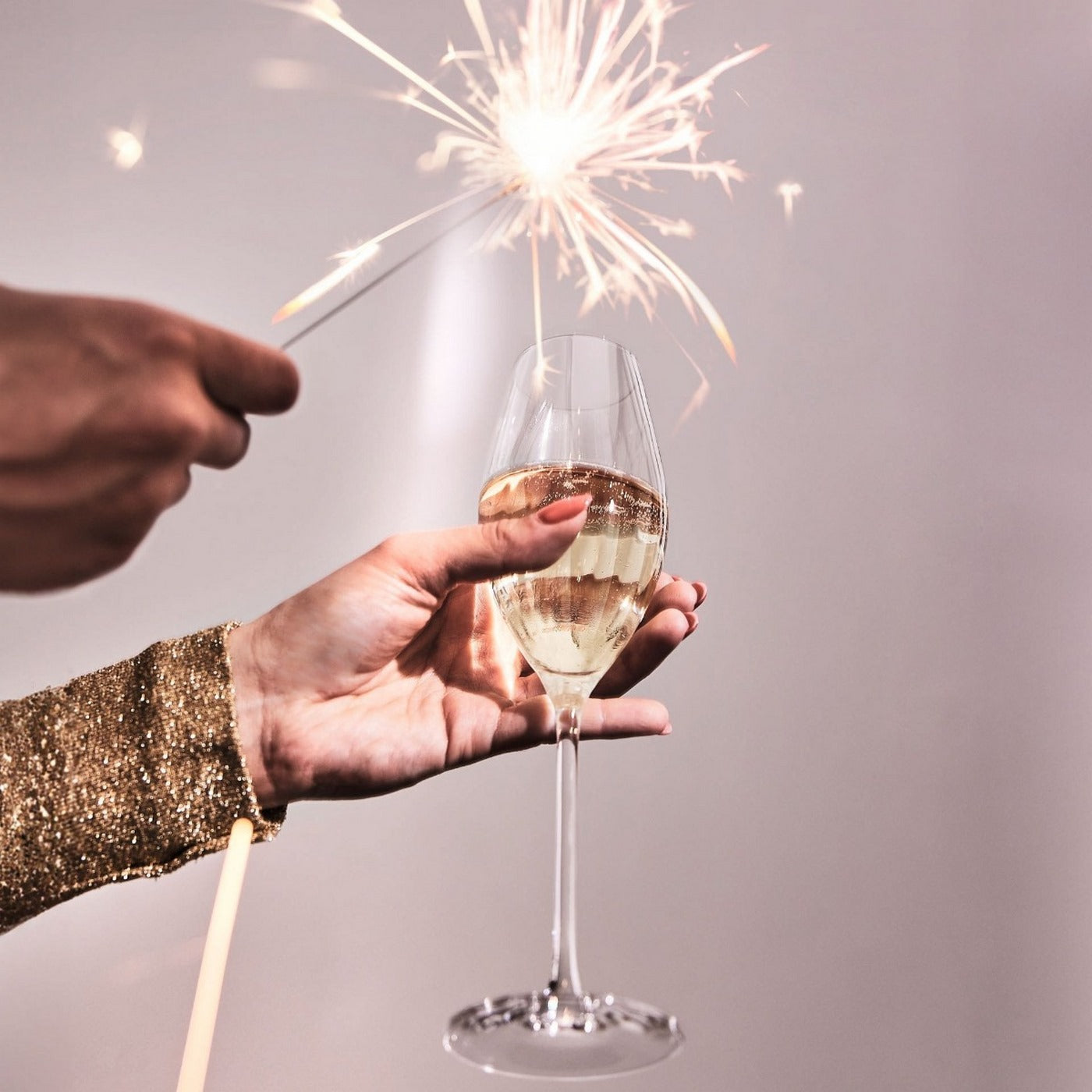 Swirly - 8 Champagne Flutes - Glass - 24cl - Cristal D'Arques