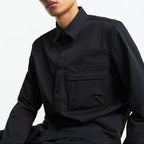 Chemise Manches Longues - Noir - Homme