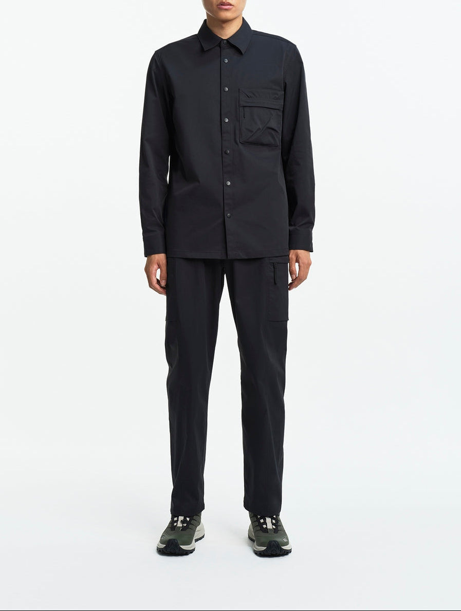 Chemise Manches Longues - Noir - Homme