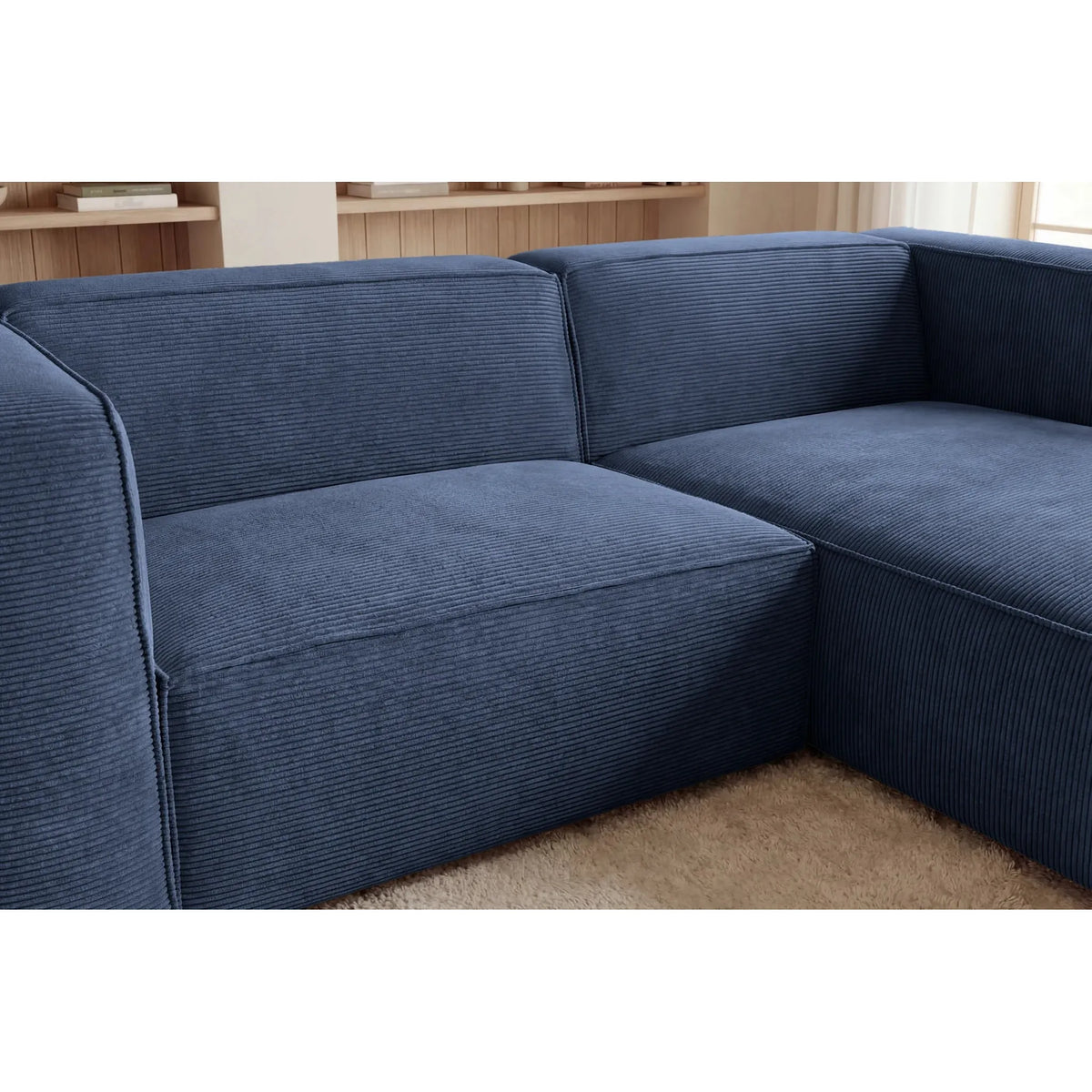 Basil Angle – Feincord – Ecksofa