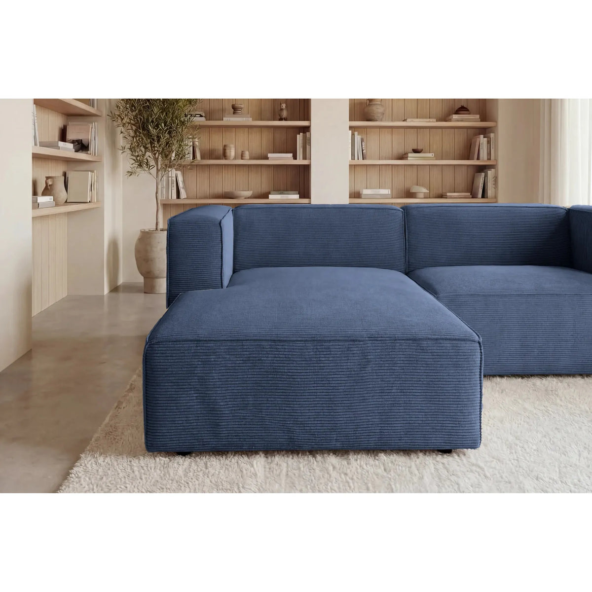Basil Angle – Feincord – Ecksofa