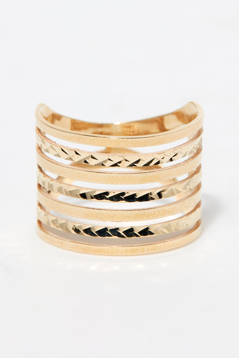 “Eleonora” Ring 375/1000 Yellow Gold
