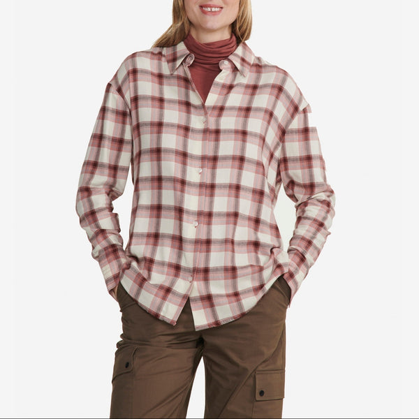 Camisa de manga larga Dove Ch para mujer