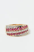Bague "Chemin Des Rubis" D0,2/23 R0,9/20