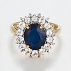 Anillo "Soleil Bleu"
