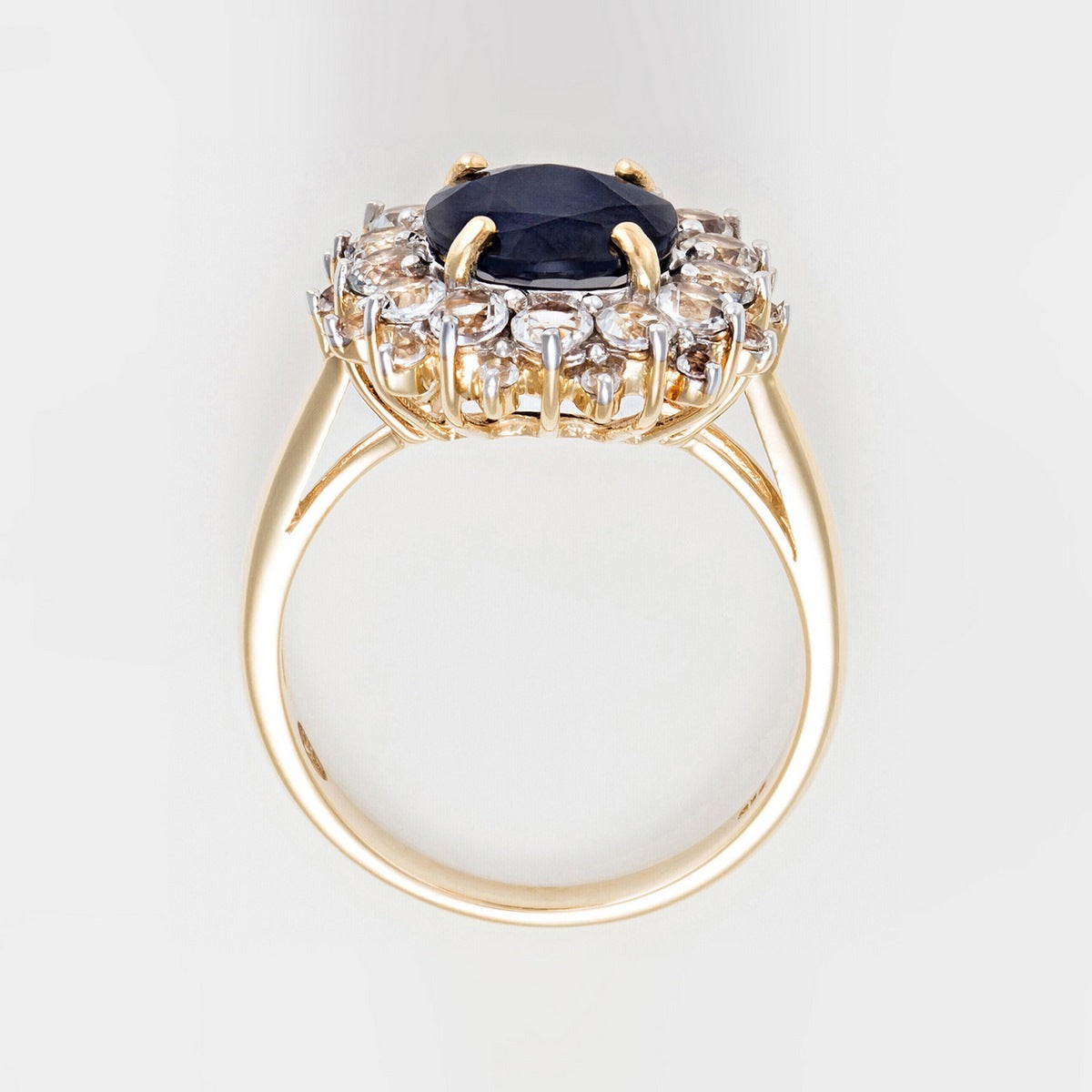 Anillo "Soleil Bleu"