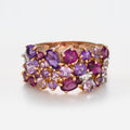 Bague "Cotton Candy" Sap Rose0,31/4 Am0,46/6 Amro0,56/5 Rhodo0,92/7 Toblan0,08/4