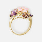 Anillo "Jardín Inglés" A0.35/1 Ram1.2/2 G0.3/6 P0.13/1 Rh0.95/1 Wt0.24/6 Nácar