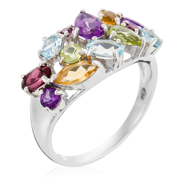 Anillo "Tutti Frutti" A0.6/3 C0.36/2 P0.35/2 Rh0.42/3 T0.66/3