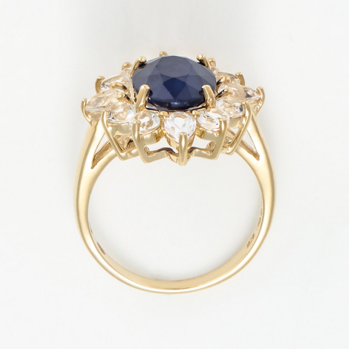 "Asty" Ring - S3.50/1 Wt1.84/12 - Yellow Gold