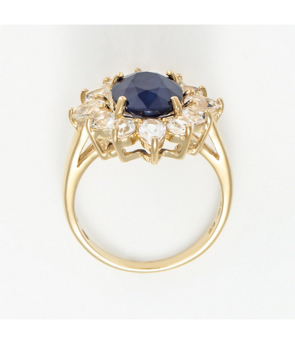 "Asty" Ring S3.50/1 Wt1.84/12 - 375/1000 Yellow Gold