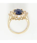 "Asty" Ring S3.50/1 Wt1.84/12 - 375/1000 Yellow Gold