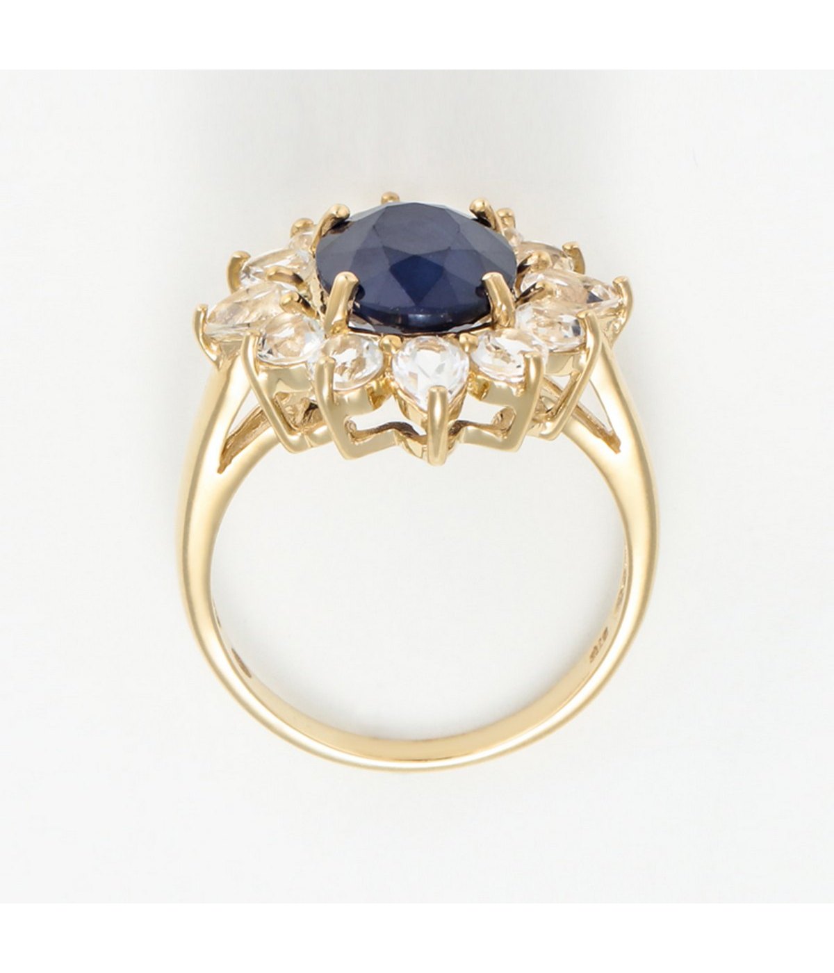 "Asty" Ring S3.50/1 Wt1.84/12 - 375/1000 Yellow Gold