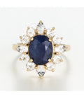 "Asty" Ring S3.50/1 Wt1.84/12 - 375/1000 Yellow Gold