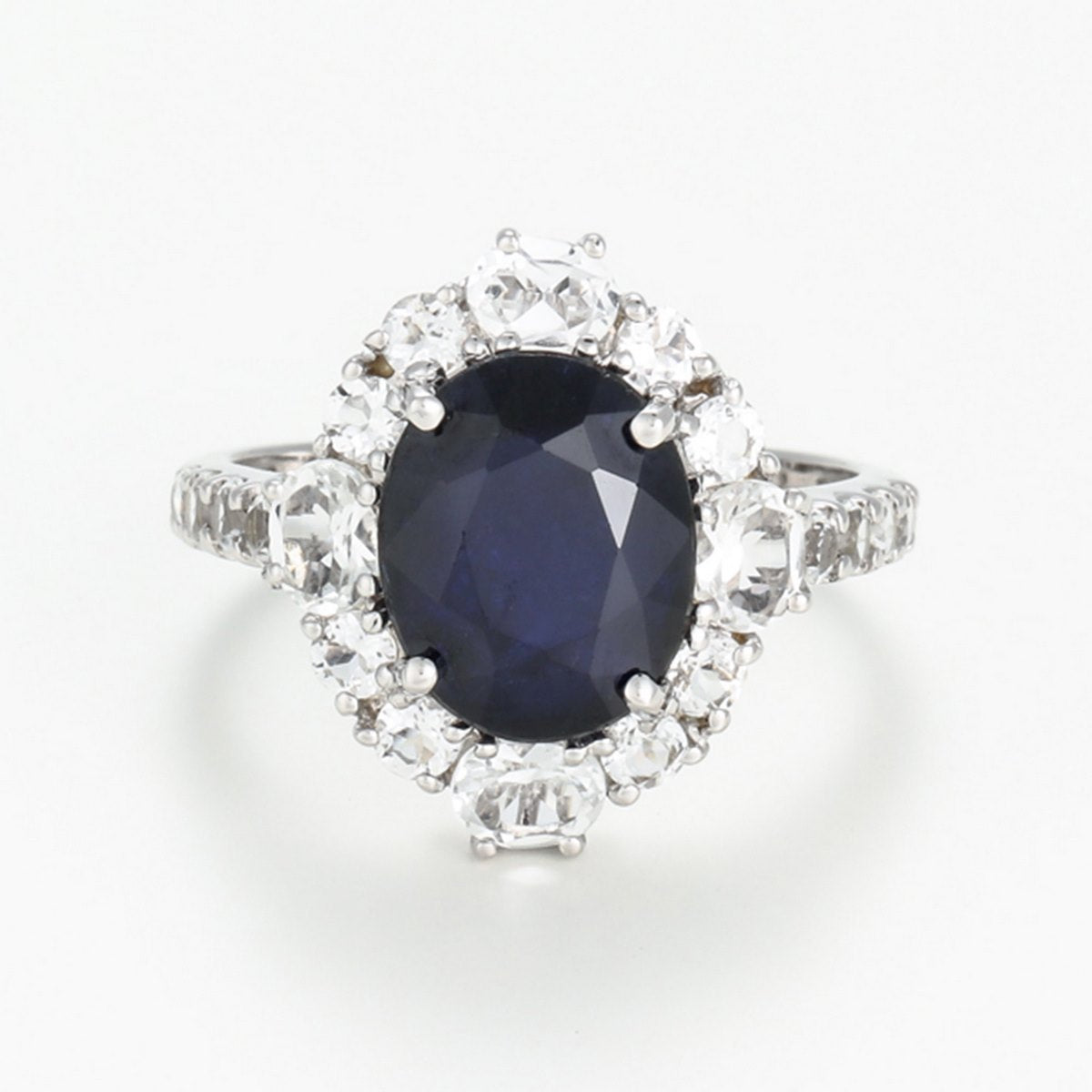 "Palaia" Ring S3.50/1 Wt1.448/20 - 375/1000 White Gold