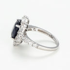 "Palaia" Ring S3.50/1 Wt1.448/20 - 375/1000 White Gold