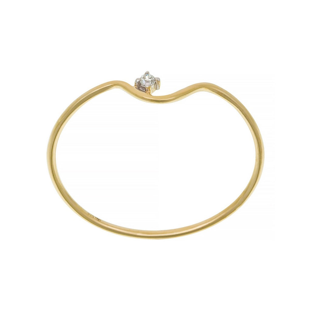 Anillo "Pudeur" Diamantes 0,01Ct/1