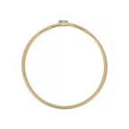 Anillo "Modesty" D0.01Ct/1 - Oro amarillo 375/1000