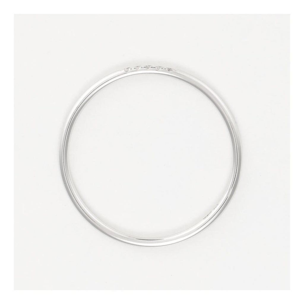 Bague "Alliance Humilité" Diamants 0,02Ct/5