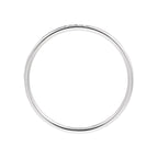 Anillo "Alianza Humildad" Diamantes 0.02Ct/5 - Oro blanco