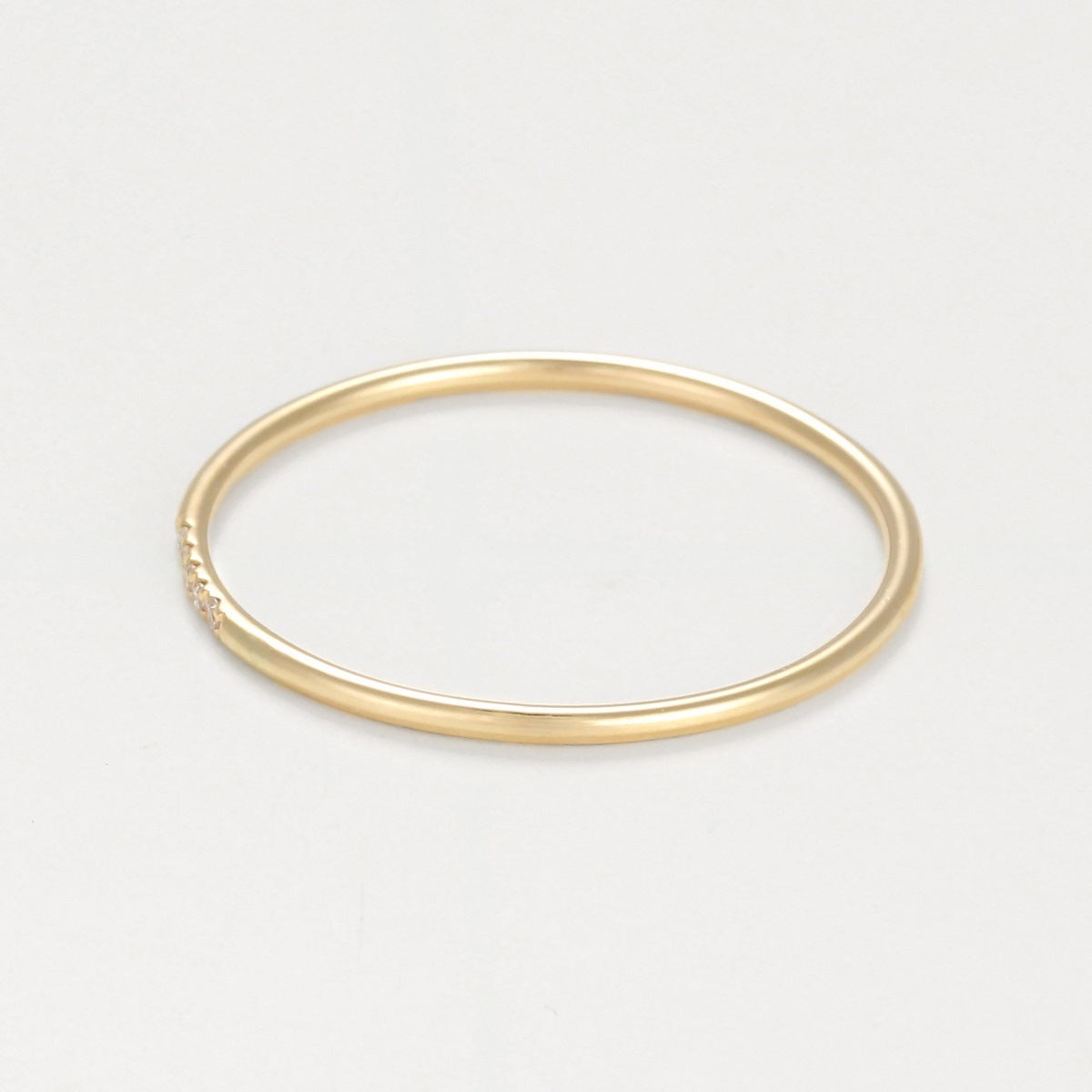 “Alliance Humility” Ring Diamonds 0.02Ct/5 – Yellow Gold