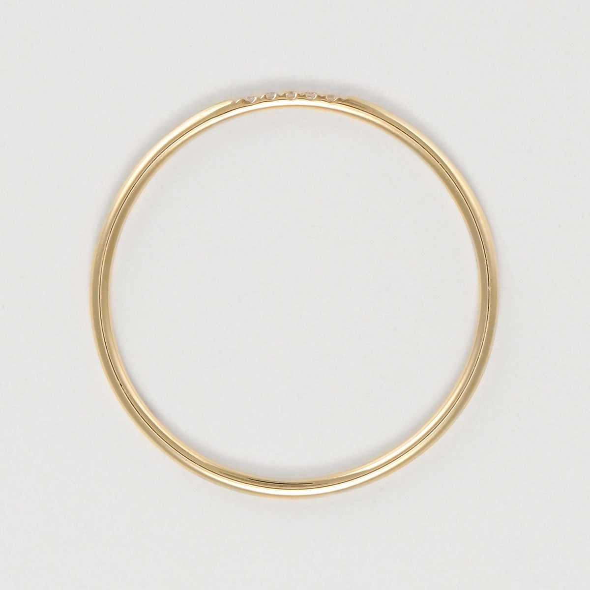 “Alliance Humility” Ring Diamonds 0.02Ct/5 – Yellow Gold