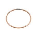 Ring "Alliance Humility" D0.02Ct/5 - 375/1000 Rose Gold