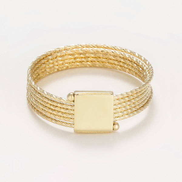 Bague "Marie" Or Jaune 375/1000