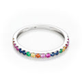 Bague "Colorful Love" E0,04/2 R0,08/3 S0,13/5 Os0,06/3 Ps0,08/3 Ys0,07/2