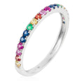 Bague "Colorful Love" E0,04/2 R0,08/3 S0,13/5 Os0,06/3 Ps0,08/3 Ys0,07/2