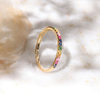 Anillo “Amor Colorido” E0.04/2 R0.08/3 S0.13/5 Os0.06/3 Ps0.08/3 Ys0.07/2