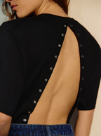 Body negro brillante | Prêt-à-porter | Noo