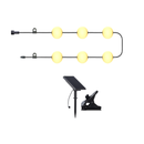 Bolly - Guirlande Solaire Hybride - Plastique - Blanc
