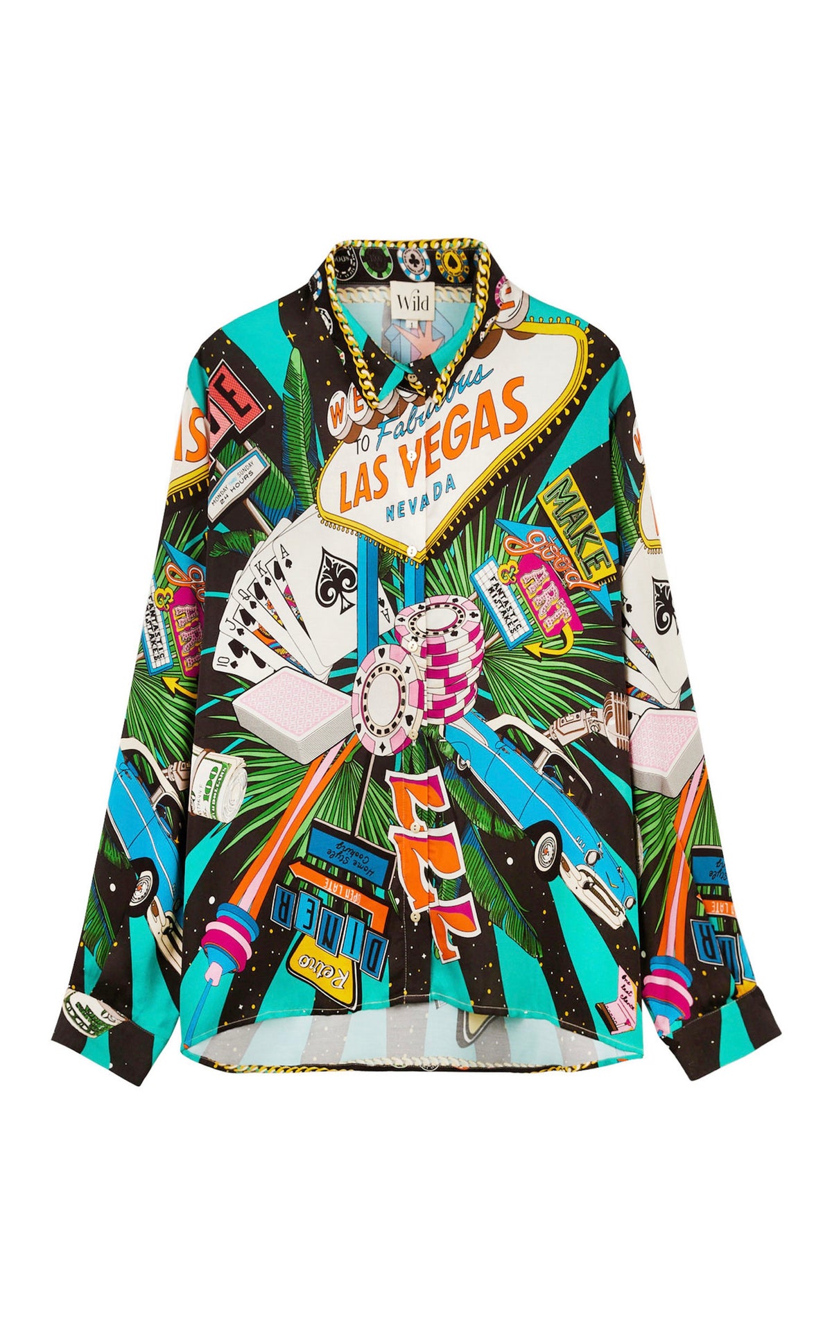 Hemd Bonaventure Vegas Schwarz