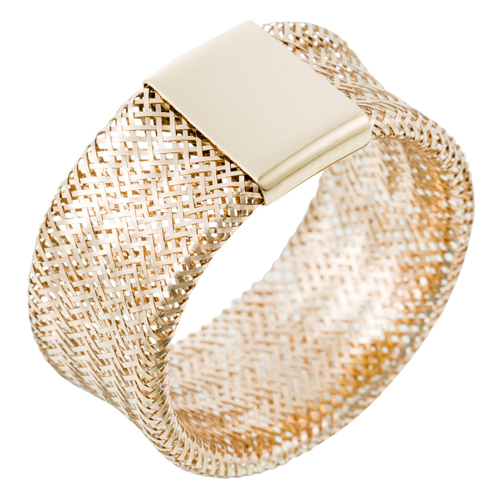 Bague "Elegance Classique 9Mm" - Or Jaune 375/1000