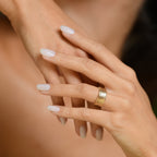 Anillo “Classic Elegance 9Mm” Oro amarillo 375/1000