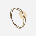 Bordée Bracelet - Glittering Black Gold