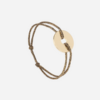 Bordée Bracelet - Glittering Black Gold